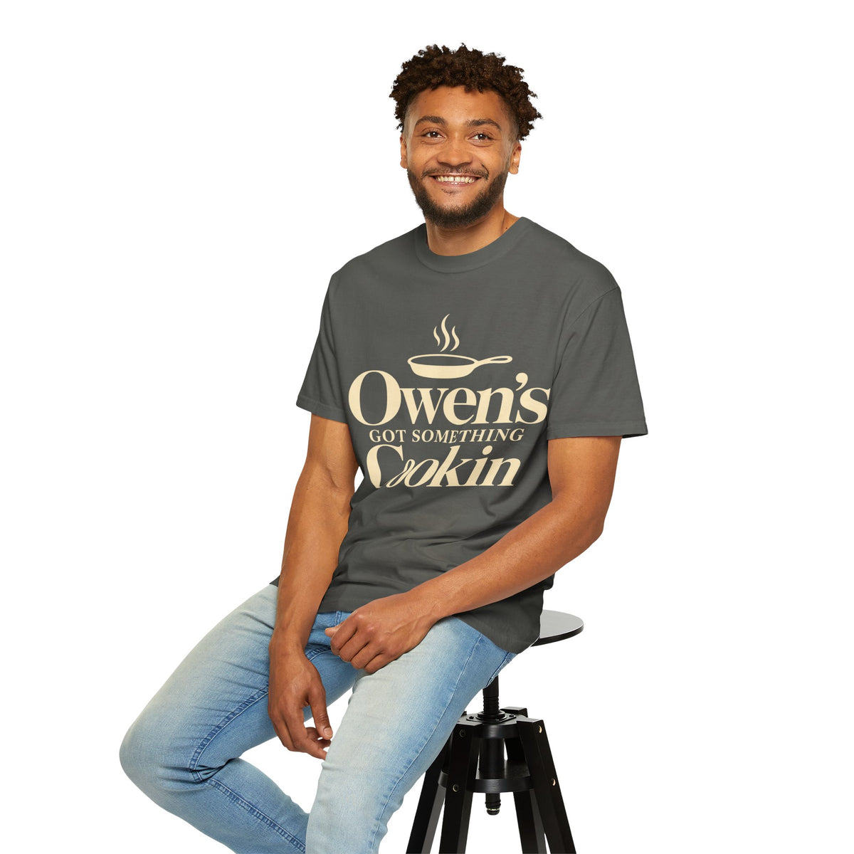 Owen's got something cookin shirt Adult
