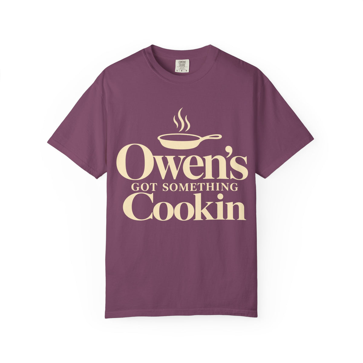 Owen's got something cookin shirt Adult