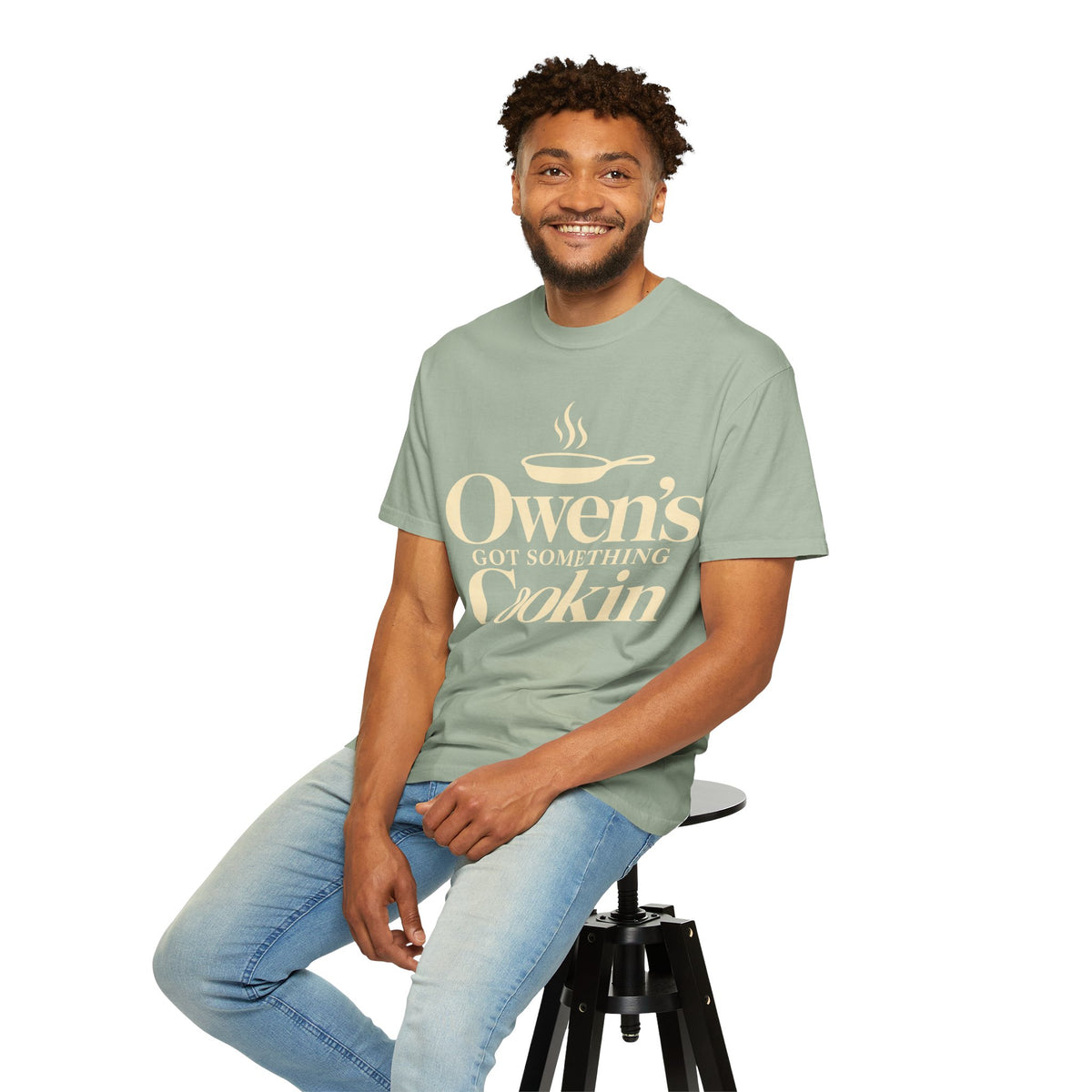Owen's got something cookin shirt Adult