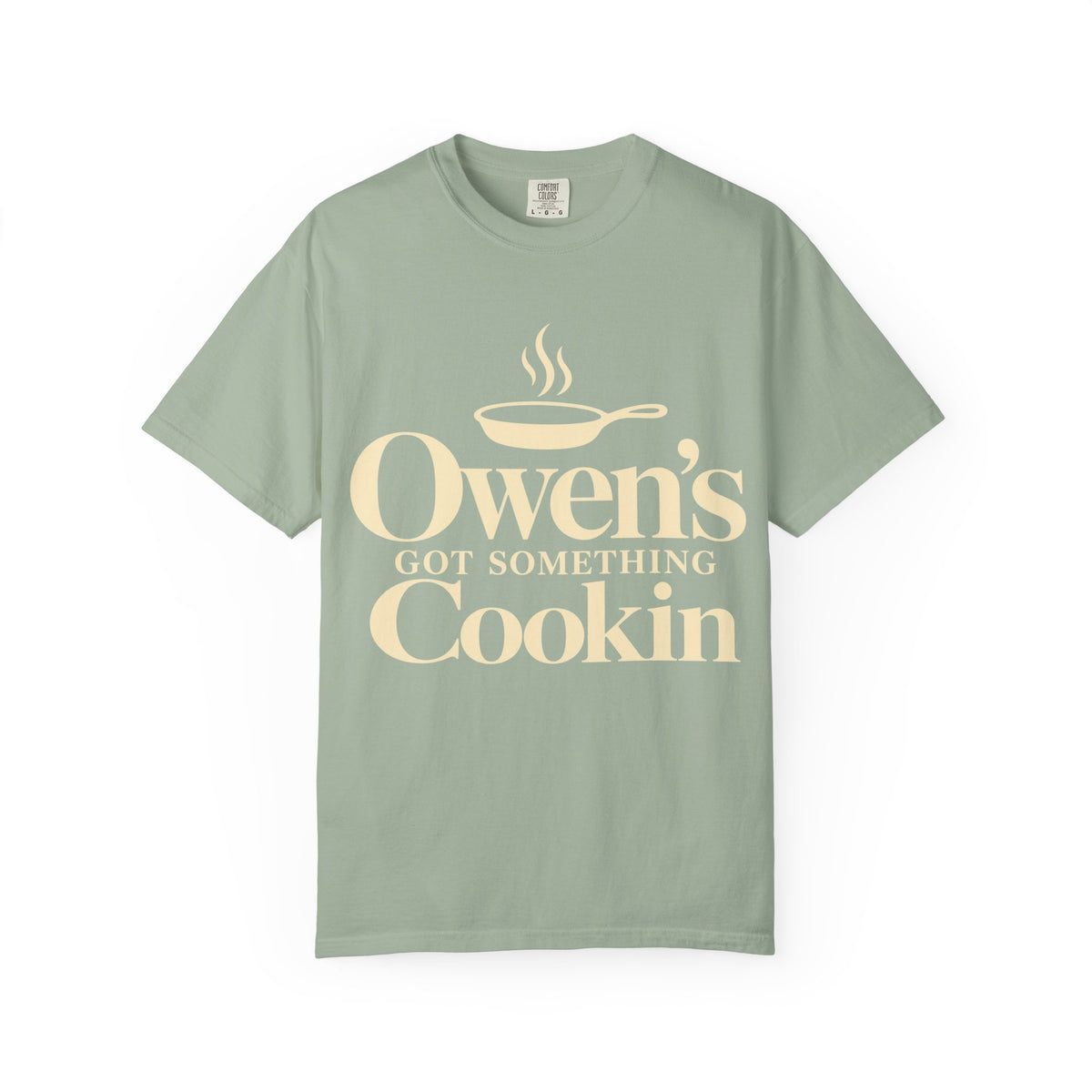 Owen's got something cookin shirt Adult