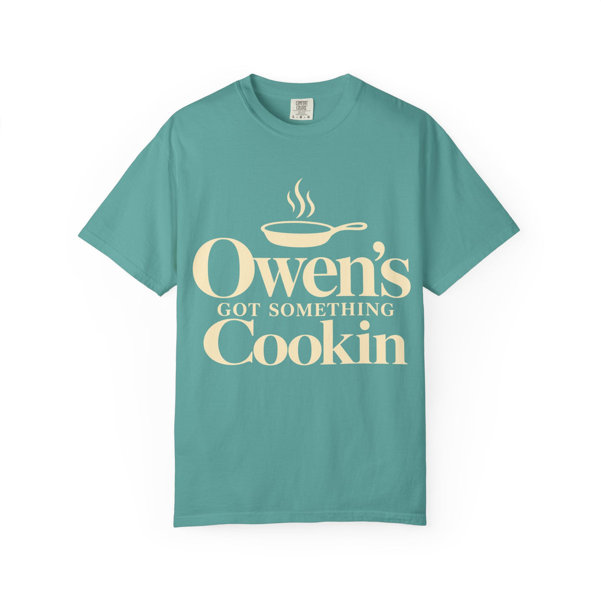 Owen's got something cookin shirt Adult