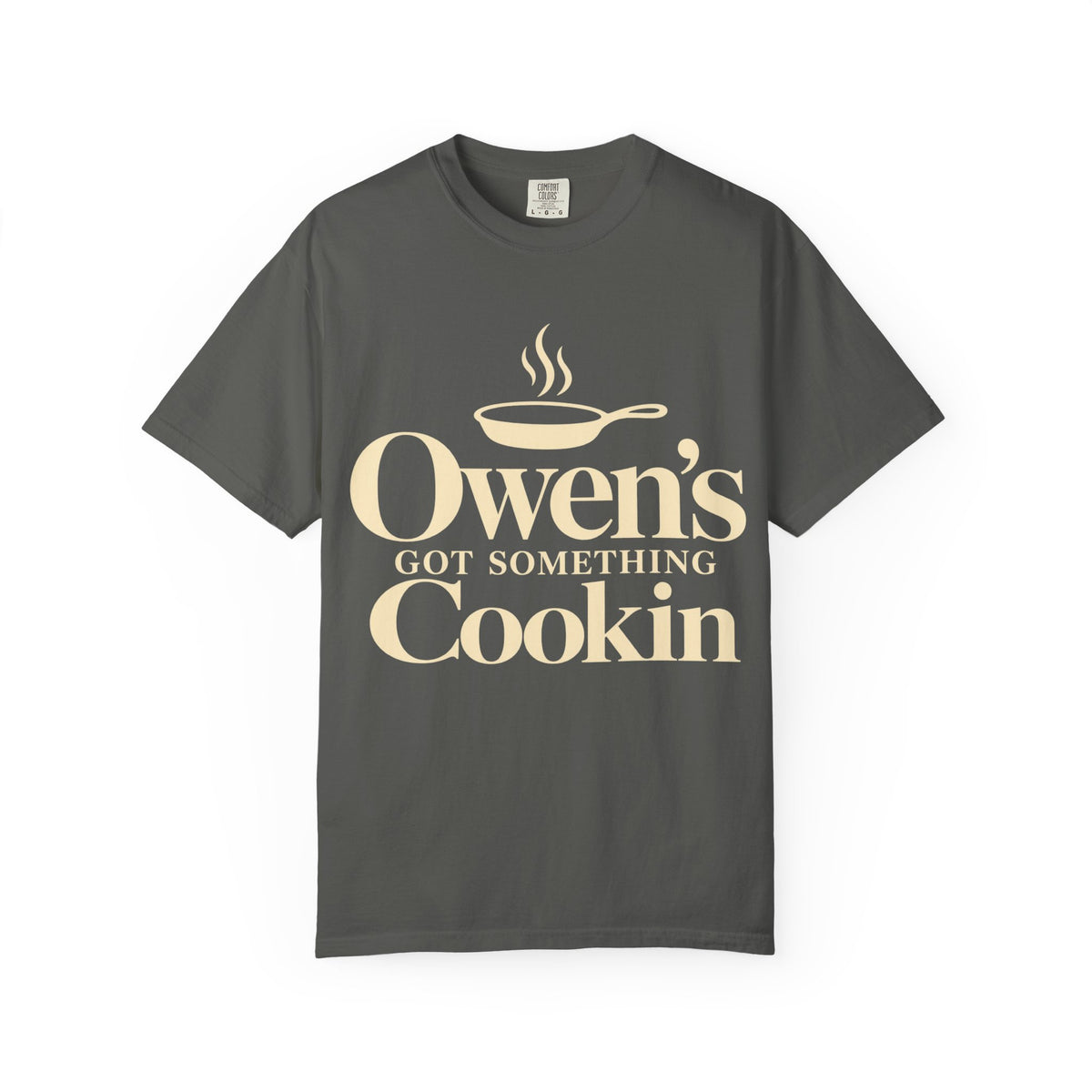 Owen's got something cookin shirt Adult