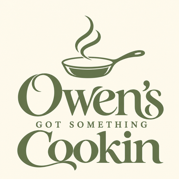 Owen's got something Cooking